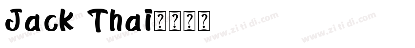 Jack Thai字体转换